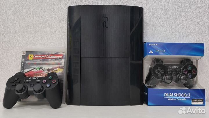 Sony PS3 Super Slim прошит с играми