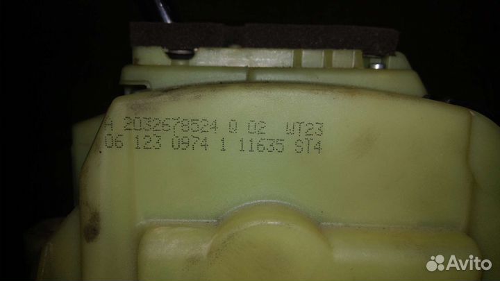 Кулиса кпп Mercedes w203