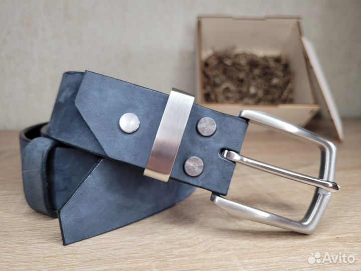 Ремень мужской натуральная кожа 