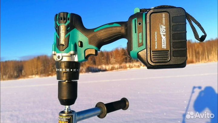 Шуруповерт для Ледобура Heimerdinger 6a + Nero130R