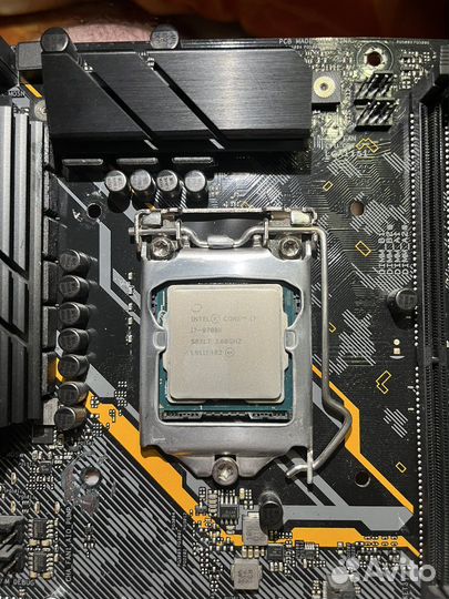 Нерабочая материнка TUF Z390-plus gaming