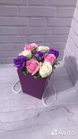 Букет из мыла