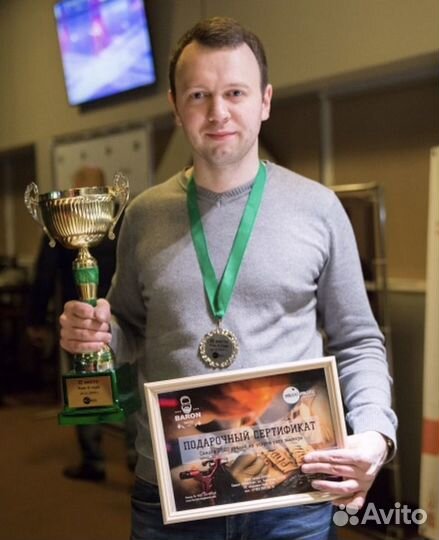 Индивидуальные тренировки на бильярде