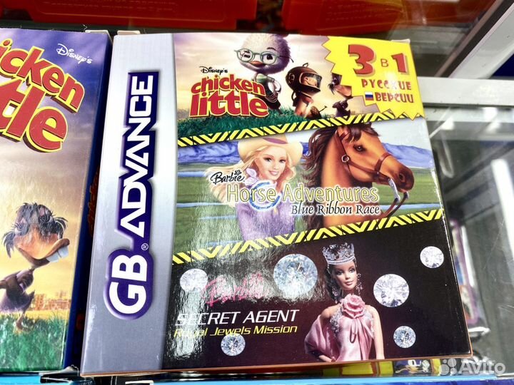 Game Boy картриджи новые
