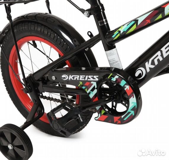 Детский велосипед новый Kreiss 14 дюймов ос-14В