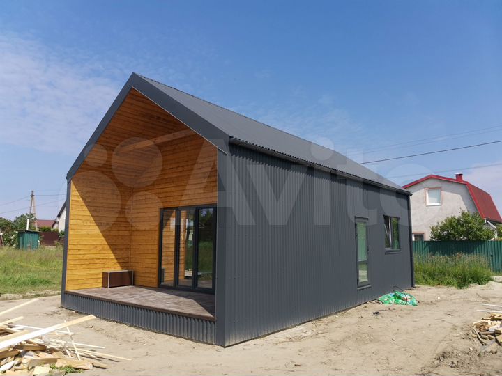 Дом 80 м² на участке 6 сот.