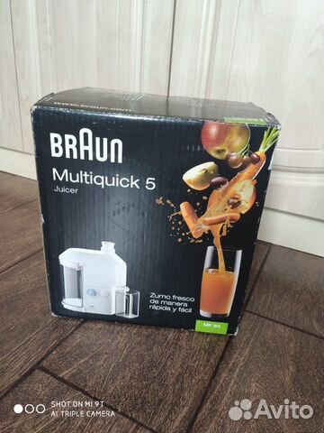 Соковыжималка Braun multiquick 5