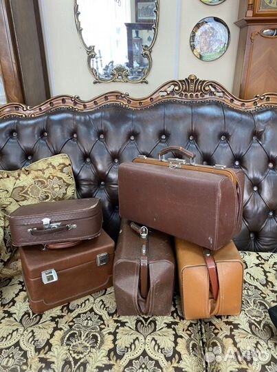 Чемоданы и саквояжи винтажные