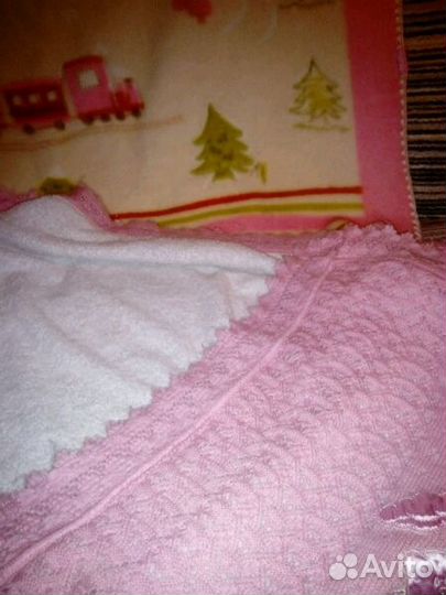 Плед и одеяло 2 шт детские пакетом. Почтой