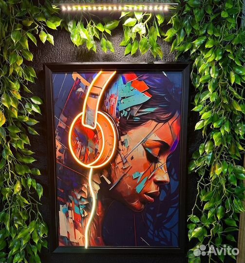 Светящаяся надпись / Неоновая вывеска