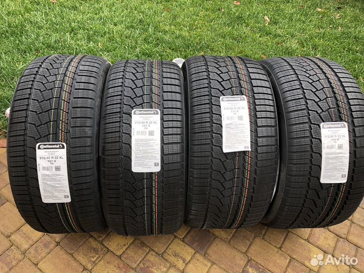 Continental ContiWinterContact TS 860S 275/40 R22 и 315/35 R22 107V