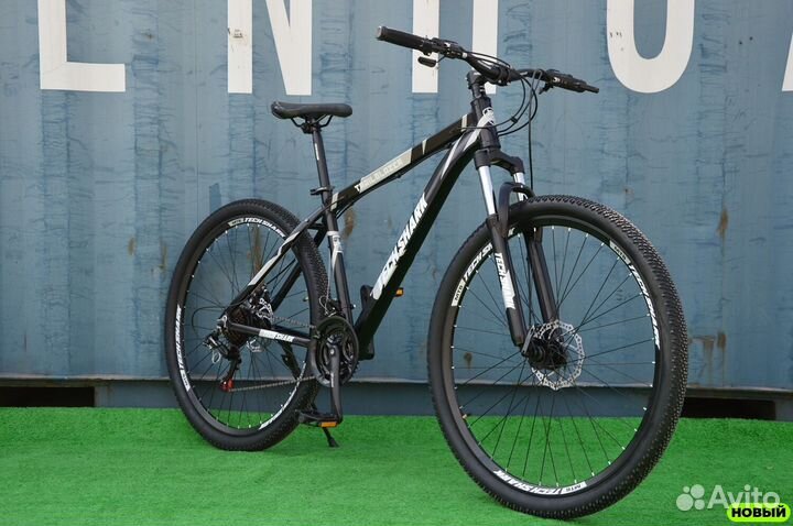 Велосипед горный Чёрно белый