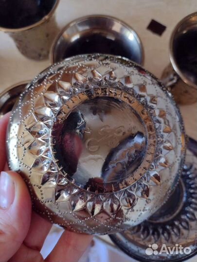 Сервиз советский, стекло