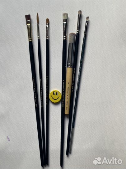 Кисти rosemary Англия соболь синтетика.для масла