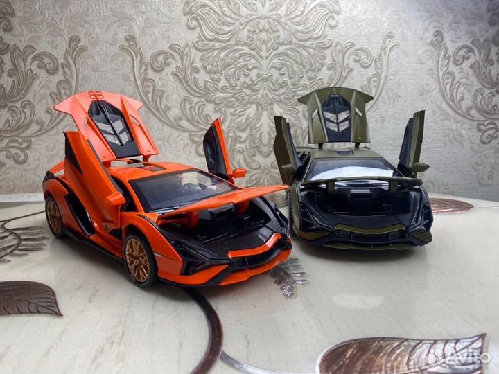 Машинка Ламборгини Сиан с Дымом / Вау эффект