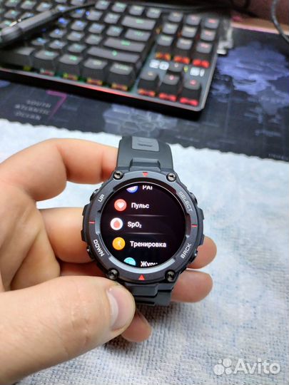 Смарт часы xiaomi amazfit t-rex pro новые