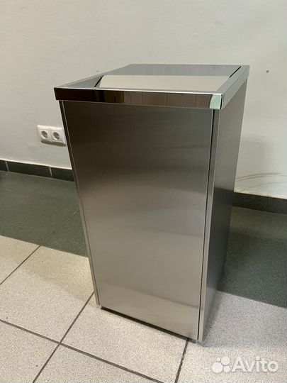 Мусорный бак металлический Ksitex