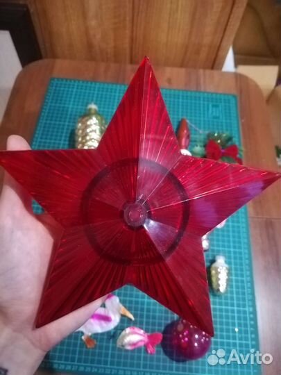 Елочные игрушки СССР гдр звезда