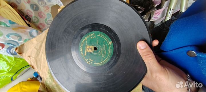 Пластинки для патефона
