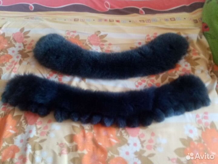 Меховой воротник песец