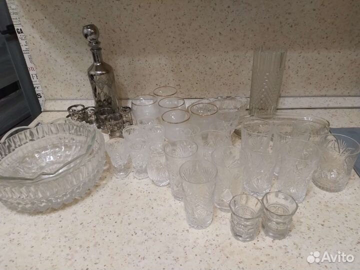 Наборы фужеров и рюмок