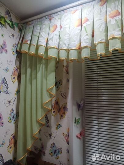 Штора, ламбрекен