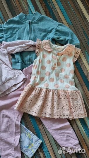 Вещи пакетом на девочку 92-98