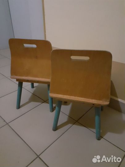 Детские стулья СССР. Один лот