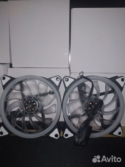 Корпусные вентиляторы rgb 120мм, с подсветкой