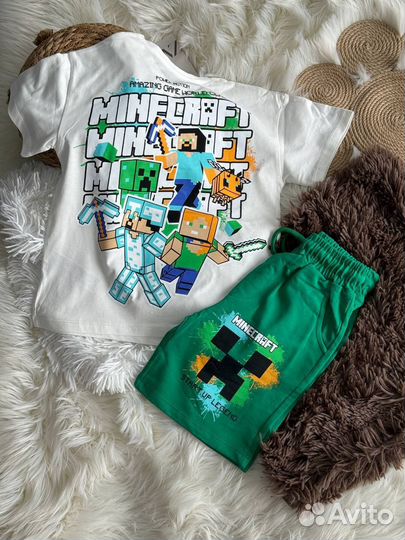 Minecraft Zara Костюм для мальчика новый