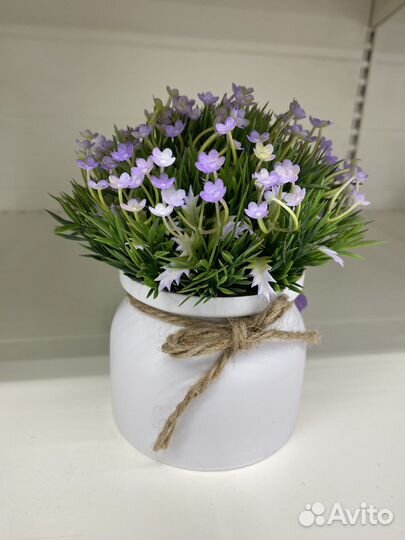 Искусственные растения лаванда декор