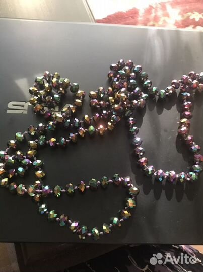 Бусы стекло