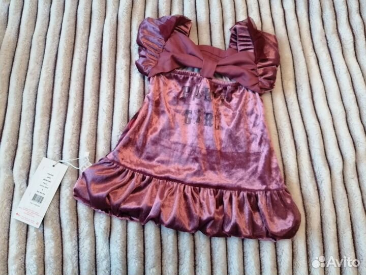 Платье для девочки новое. 86 - 92