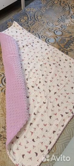 Плед для малыша 100х100 (Двусторонний)