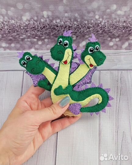 Игрушки из фетра ручной работы