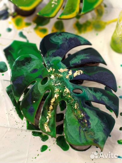 Декор. Монстера