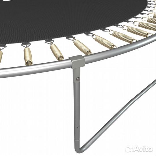 Батут с сеткой unix line Simple 8 ft Green outside
