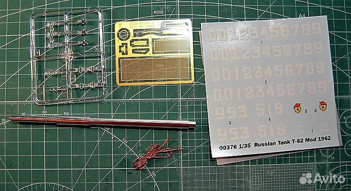 1/35 T-62 Mod.1962 Trumpeter 00376 + Voyager травл