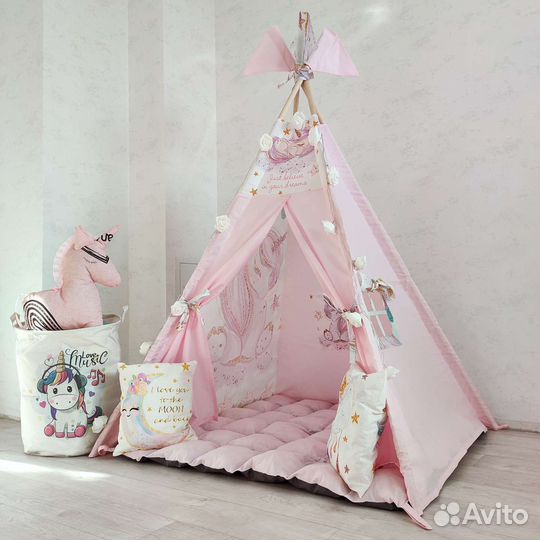 Вигвам / Палатка / шатер, детский, новый, единорог