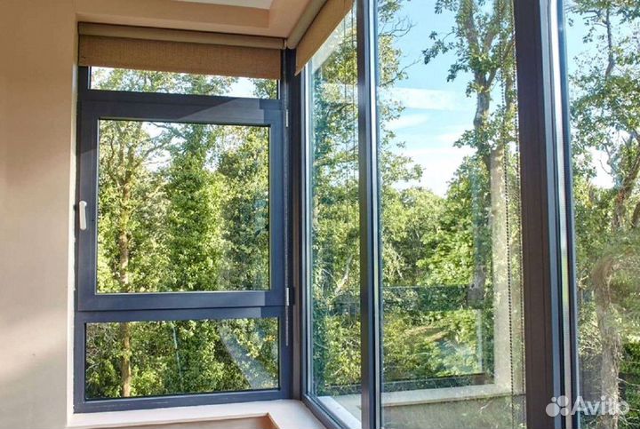 Алюминиевые окна с гарантией