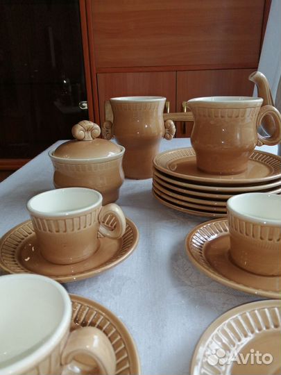 Кофейный сервиз зик СССР на 6 персон