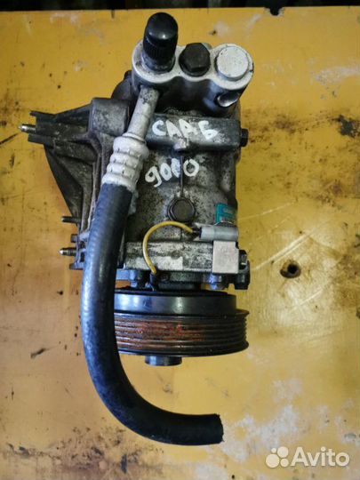 Компрессор кондиционера Saab 9000 1996-1998Г