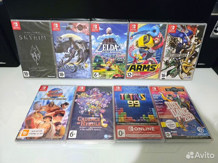 Игры на Nintendo Switch (новые)