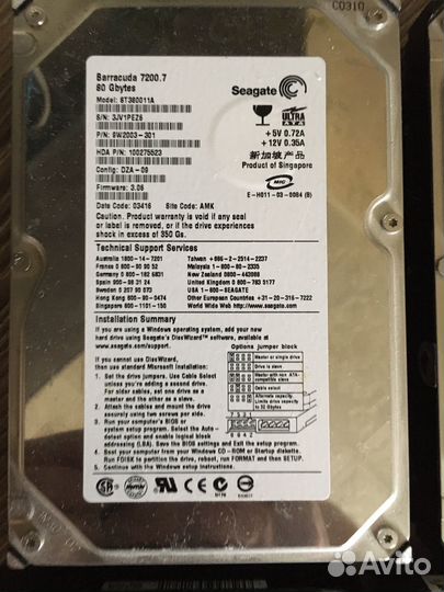 Жесткий диск IDE hdd 3.5