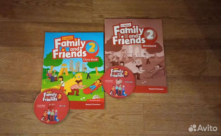 Family and friends starter 1,2,3,4,5,6 новые