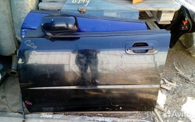 Дверь передняя левая Subaru Impreza GDA