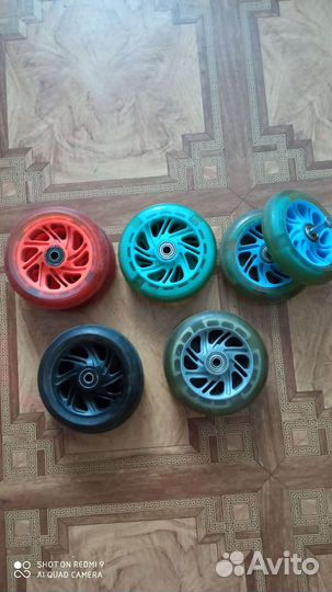 Колеса для самоката и тележки
