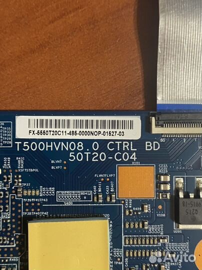 T500hvn08.0 ctrl bd 50t20-c04 Sony kdl-50w705b