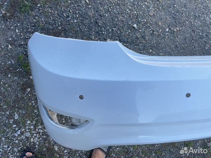 Задний бампер hyundai solaris