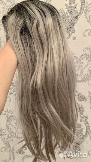 Парик длинные волосы